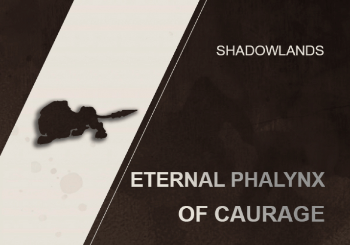 ETERNAL PHALYNX OF CAURAGE MOUNT  WOW SHADOWLANDS
