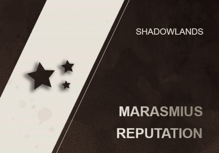 MARASMIUS REPUTATION BOOST  WOW SHADOWLANDS