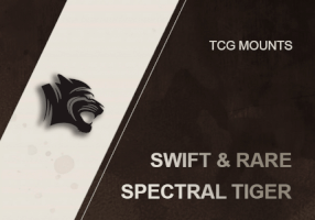 SPECTRAL TIGER WOW SHADOWLANDS TCG MOUNTS 
