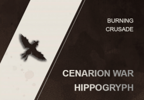 CENARION WAR HIPPOGRYPH MOUNT  WOW SHADOWLANDS