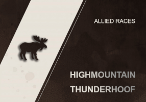 WoW Highmountain Thunderhoof Mount