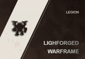 WoW Lightforged Warframe Mount