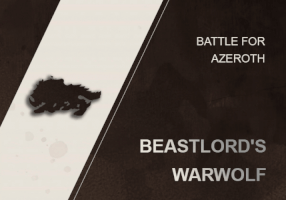 Beastlord's Warwolf Mount
