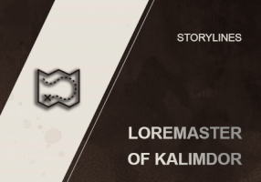 LOREMASTER OF KALIMDOR  WOW SHADOWLANDS