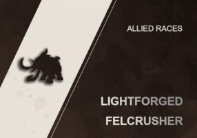 WoW Lightforged Felcrusher Mount