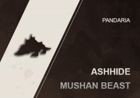 ASHHIDE MUSHAN BEAST MOUNT  WOW SHADOWLANDS