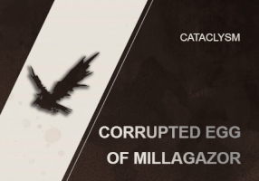 WOW CORRUPTED EGG OF MILLAGAZOR MOUNT DRAGONFLIGHT