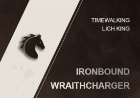 IRONBOUND WRAITHCHARGER MOUNT  WOW SHADOWLANDS