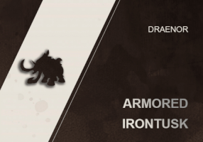 Armored Irontusk Mount