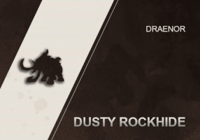 Dusty Rockhide Mount